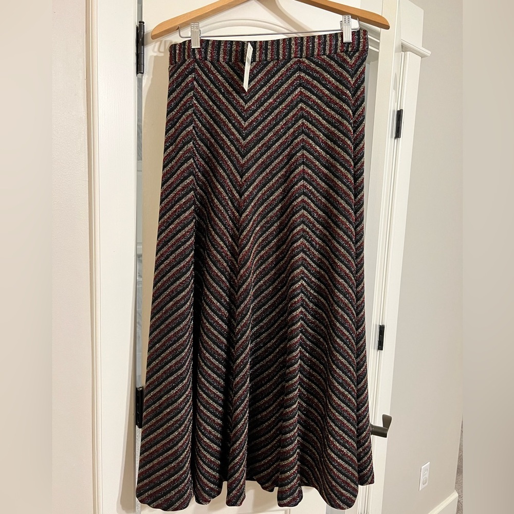 NWT Maeve by Anthropologie size Medium Sparkle skirt - Picture 5 of 11
